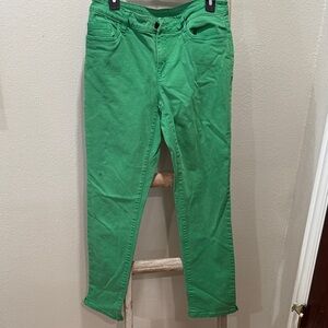 AZI Green Denim Jeans Size 10